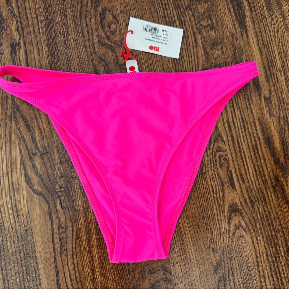 Solid & Striped Pink Bikini Bottom Swimwear - image 1